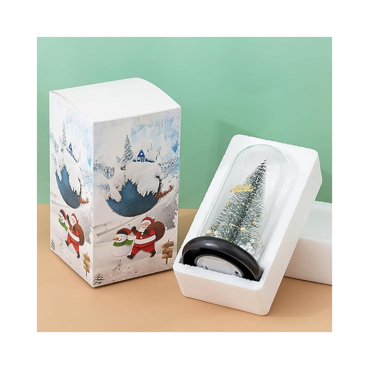 Árbol de Navidad en Cúpula de Cristal