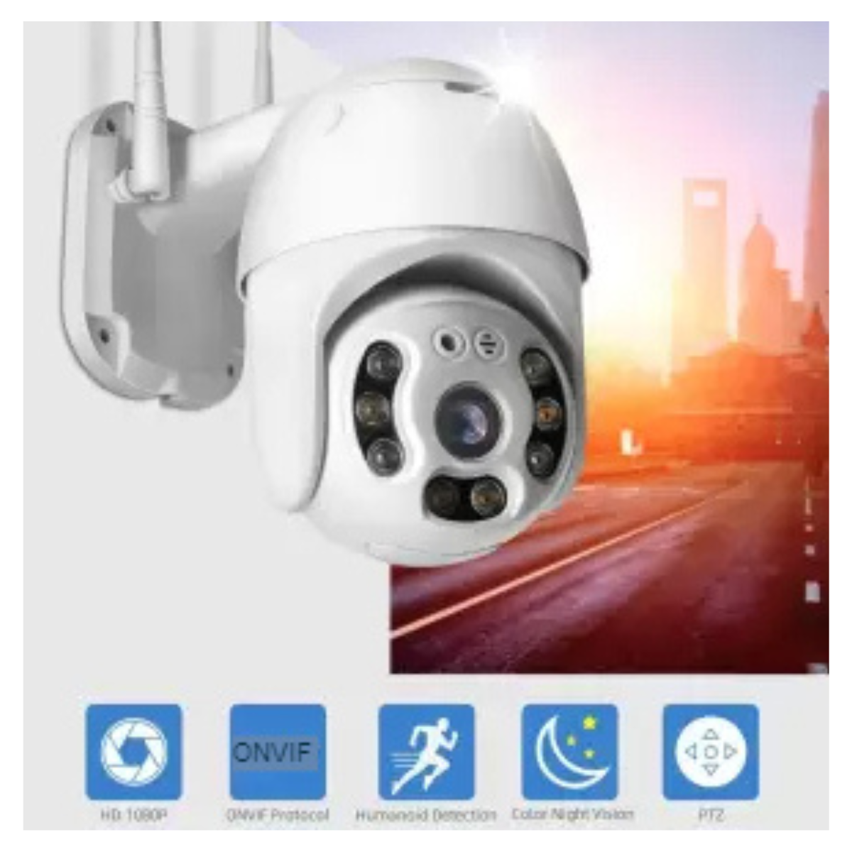 Cámara Exterior IP WIFI 1080 Robótica