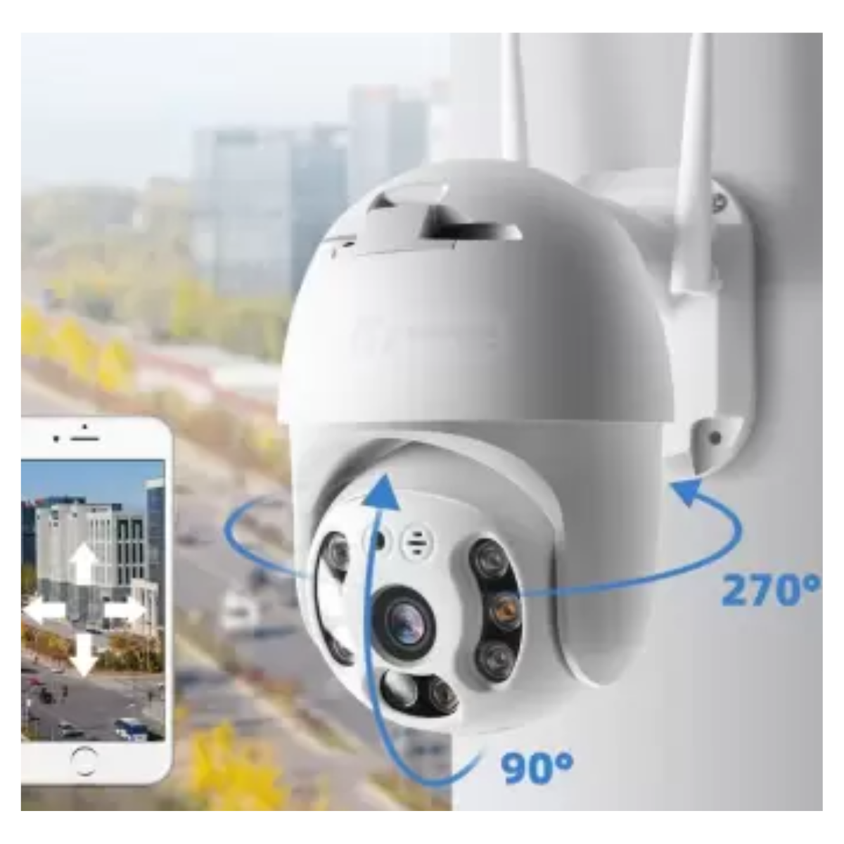 Cámara Exterior IP WIFI 1080 Robótica