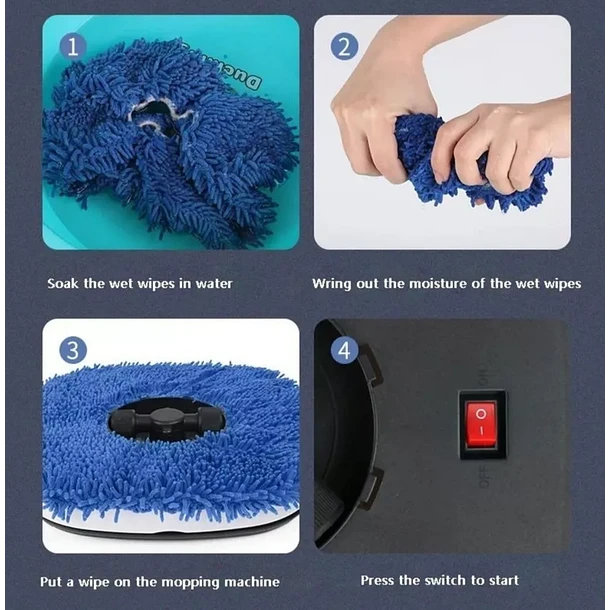 Robot Trapeador Limpieza