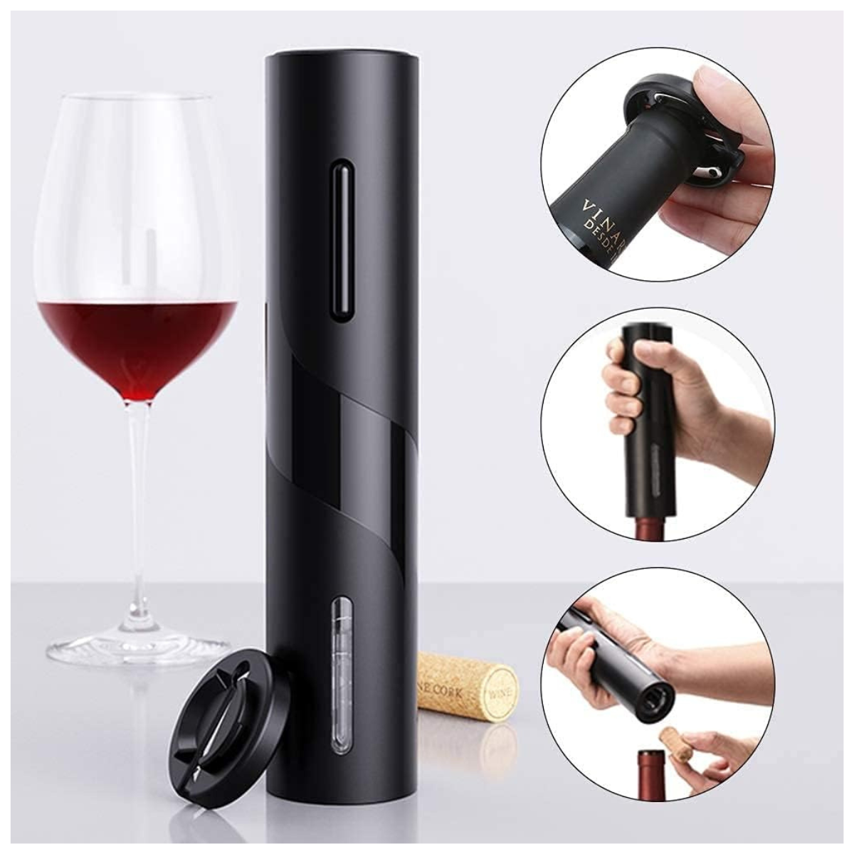 Sacacorchos Eléctrico Para Botellas